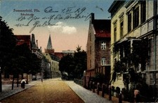 Ak Lubsko Sommerfeld Ostbrandenburg, Schillstraße, Straßenpartie,... - 11456445