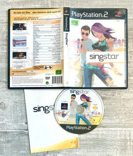 Ps2 spiel singstar - singstar, das