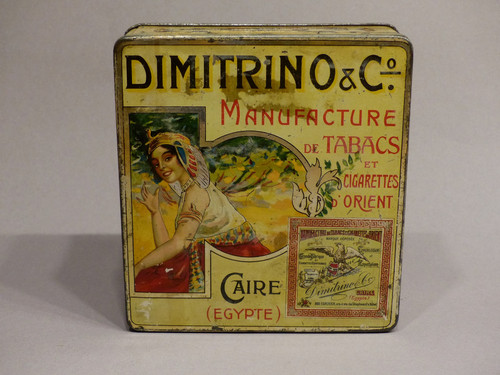 Alte blechdose 100 cigaretten - 100,
