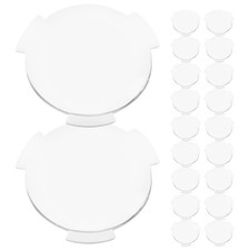  50 Stück VR-Linse, bikonvexe, lichtblockierende Linse, 3D-VR-Brille, Zubehör,