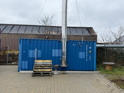 Mobile container heizzentrale - mobile,