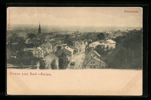 Bad sulza ortsansicht - bad, mit