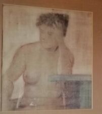 KARL ENDERLEIN Aquarell