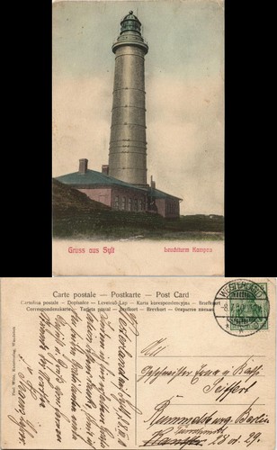 Ansichtskarte kampen - ansichtskarte, (sylt)