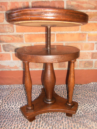Jugendstil hocker drehhocker - jugendstil,