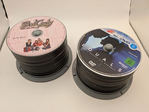 100x gebrauchte cds dvds - 100x,