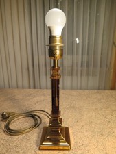 Tischlampenfuß Messing /