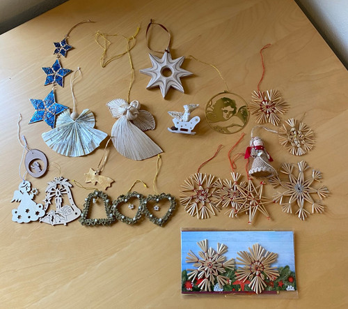 Christbaum schmuck konvolut - christbaum,