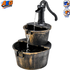 Gartenbrunnen mit Pumpe