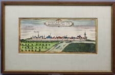 Original Holzschnitt Dormagen