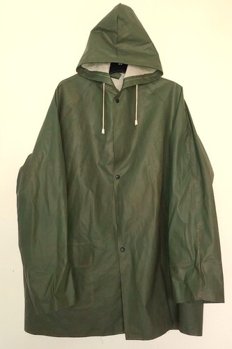 Vintage pvc regenjacke - regenjacke, +