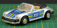 Porsche 911 SC Cabrio silber Welly 1/32 Modellauto Die-Cast/ Plastik