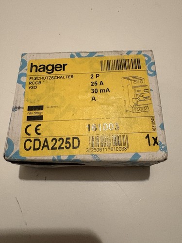 Hager schutzschalter rccb 2 - hager,