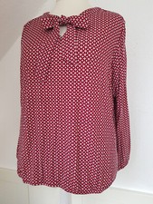 Tchibo Shirt m. Schluppe Gr.48/50 Rot Blau Weiß *wie neu*