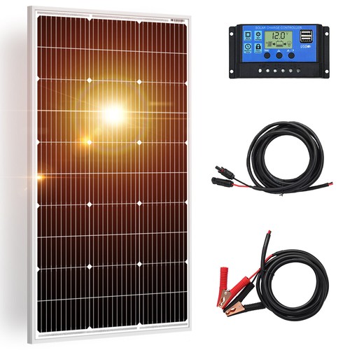 Dokio solarpanel 12v - 100w, mono