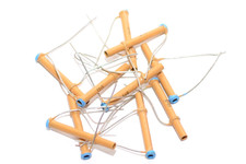 10x Vintage MIL spec Keramik Kondensator für Röhren-Radios, 15 nF / 500 V, NOS