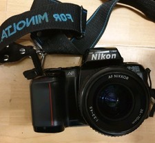 NikonF-601 AF analog Spiegelreflexkamera anleitung alles funktioniert wie bilder