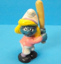 20186 BASEBALL Schlumpfinchen Schleich 1984 Hong Kong W.Berrie ORIGINAL TOP