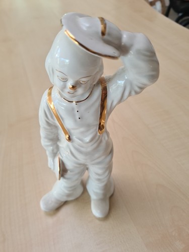 Porzellanfigur clown - porzellanfigur,