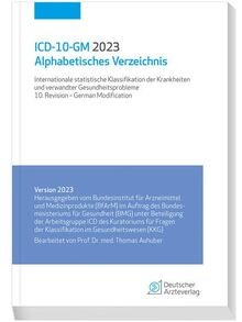 Icd 2023 alphabetisches - icd-10-gm,