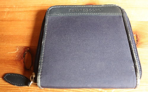Geldbörse blau nylon - geldbörse,,