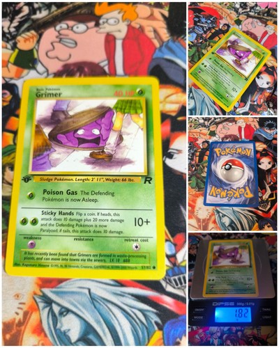 Pokemon grimer nm - pokemon, 1