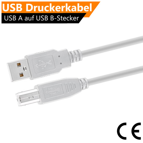Premium usb kabel druckerkabel - usb,