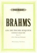 Ein deutsches Requiem op. 45: Klavierauszug - Johannes Brahms