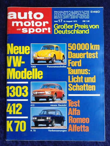 Ams 1972 ford - ford, taunus