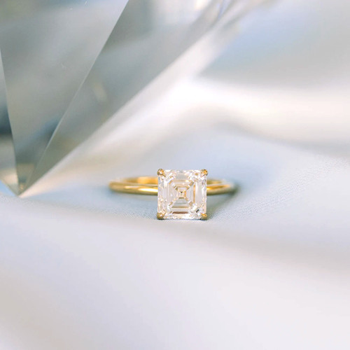Karat massiver gelbgoldring - karat,