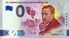 Null Euro Schein - 0 Euro -