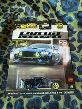 Hot Wheels 2024 Ford Mustang RTR SPEC 5-FD Real Riders Gebraucht !!!