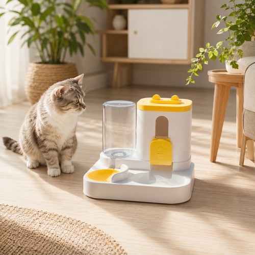 Futterautomat mit - 2-in-1,