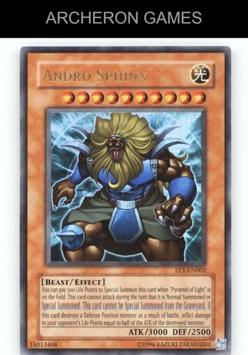 Andro sphinx ultra - ultra, yugioh