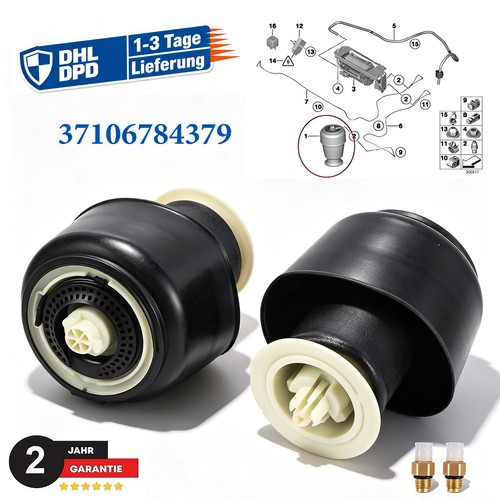 Luftfeder hinten für - luftfeder,