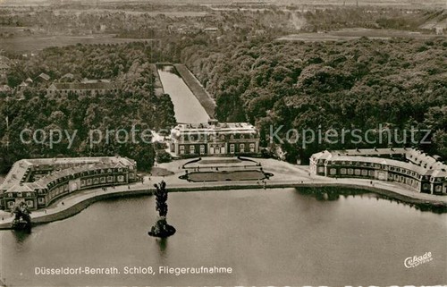 Benrath fliegeraufnahme - benrath,