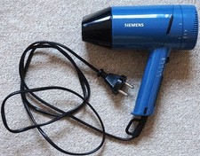 Siemens Fön Vintage Retro Blau Haartrockner  Friseur Luftdusche