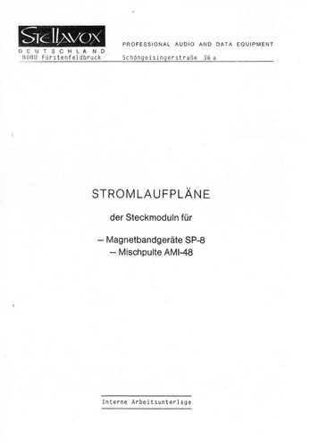 Stellavox stromlaufpläne - x,