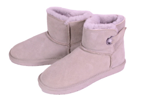 Stiefeletten lammfell boots - lammfell,