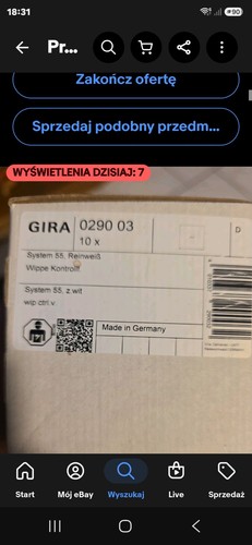 Gira 029003 wippe - gira,