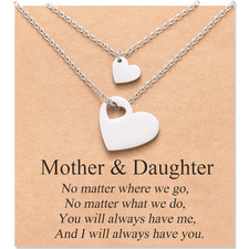 Mutter Tochter Kette 2er Set