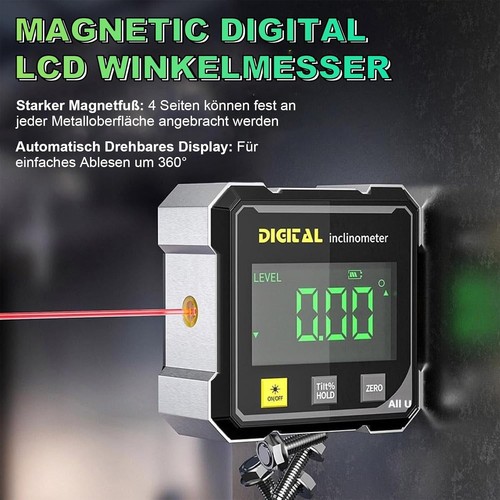 Lcd digital winkelmesser - lcd,