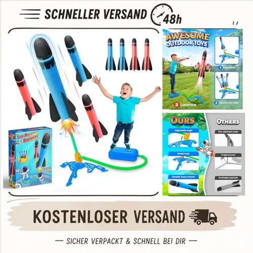 Schaumstoff-Raketen-Spielzeug