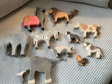 10x Ostheimer Holz Tiere