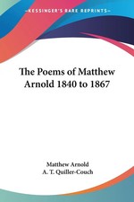Matthew Arnold | The Poems of