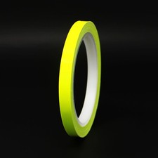 10m Zierstreifen 7mm Neon Gelb