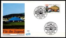 Zirkus. Zirkuszelt. FDC. BRD 1989