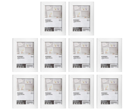 Set ikea fiskbo 10x15 - 10-er,