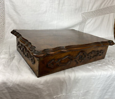 Victorian Walnut Table Box Lift Out Tray #5645/G