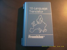 Franklin TG-470 12 Sprachen Übersetzer elektronisches Handgerät, Übersetzer